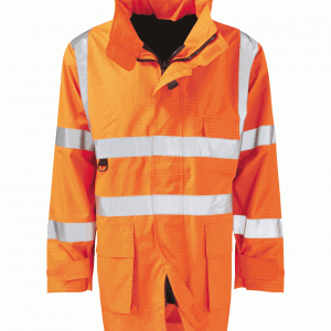 VESUVIUS: HYDRA MATRIX ¾ JACKET ORANGE