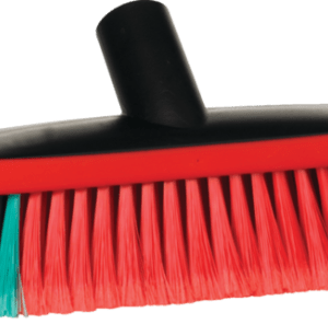 Vikan Vehicle Brush, waterfed, 270 mm, Soft/split, Black