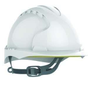 EVO®2 Safety Helmet with Slip Ratchet - White