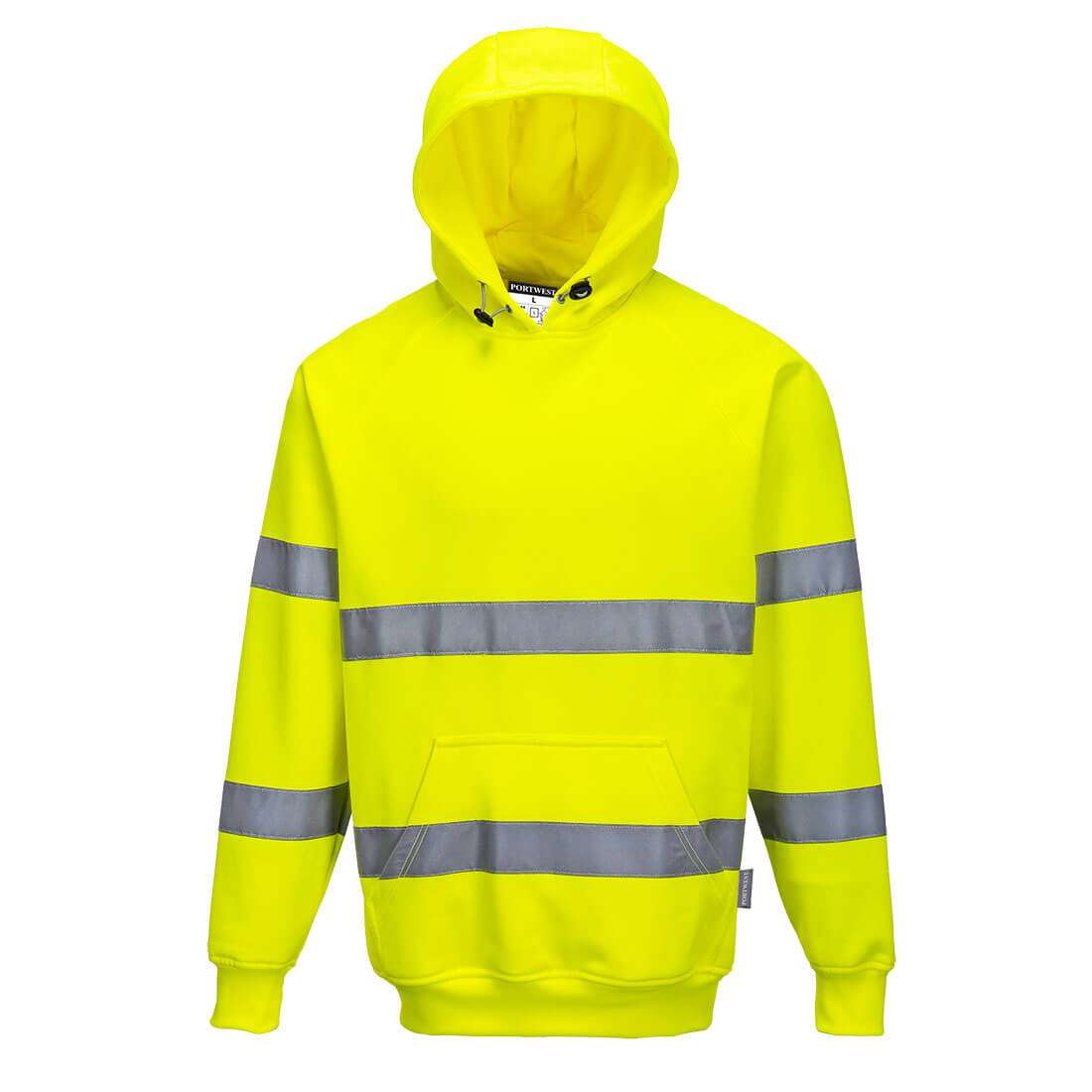 Hi Vis Hooded Sweatshirt