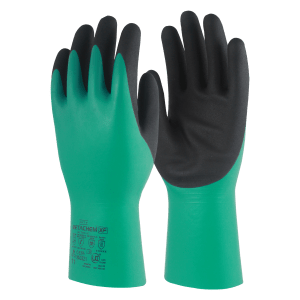 BETACHEM-XF, CUT LEVEL F, DUAL COATED NITRILE GAUNTLET