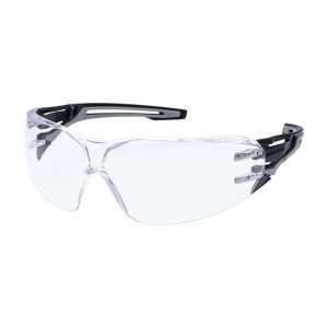 Anthracite Wraparound Safety Glasses - Clear