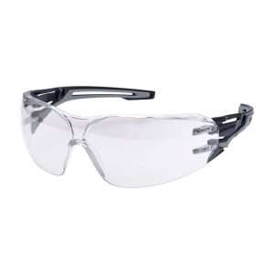 Anthracite Wraparound Safety Glasses - Mirror (Indoor/Outdoor)