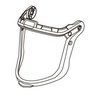 VANGUARD G4V Spare Visor Frame