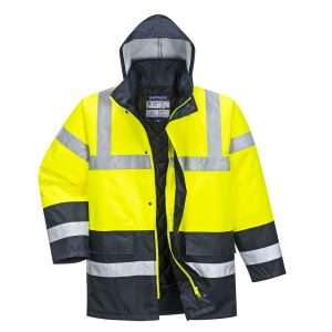 Hi Vis Two Tone Traffic Coat