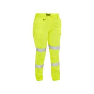 BISLEY UKPL6114T WOMENS HV BIOMOTION CARGO PANT YELLOW