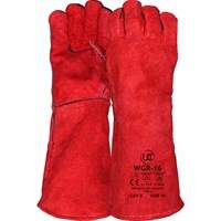 Traditional Red Welders Gauntlet