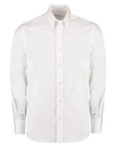 Mens Tailored Fit Long Sleeve Premium Oxford Shirt